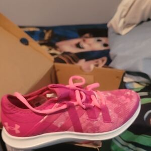 Under Armour Kids' Vibrant Pink Sneakers